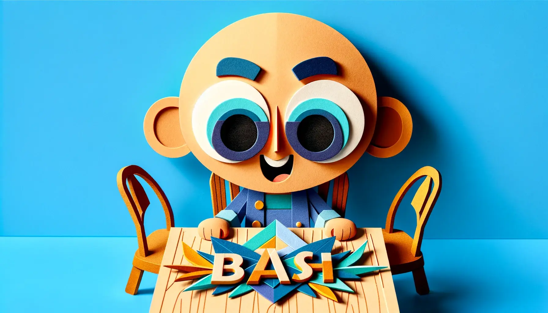 A bald character looking at the Bash logo for deploying custom runtimes with AWS CDK